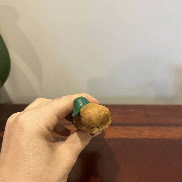 Vintage Nativity Plastic Shepherd With Horn Figurine 5.25” - Picture 2 of 4